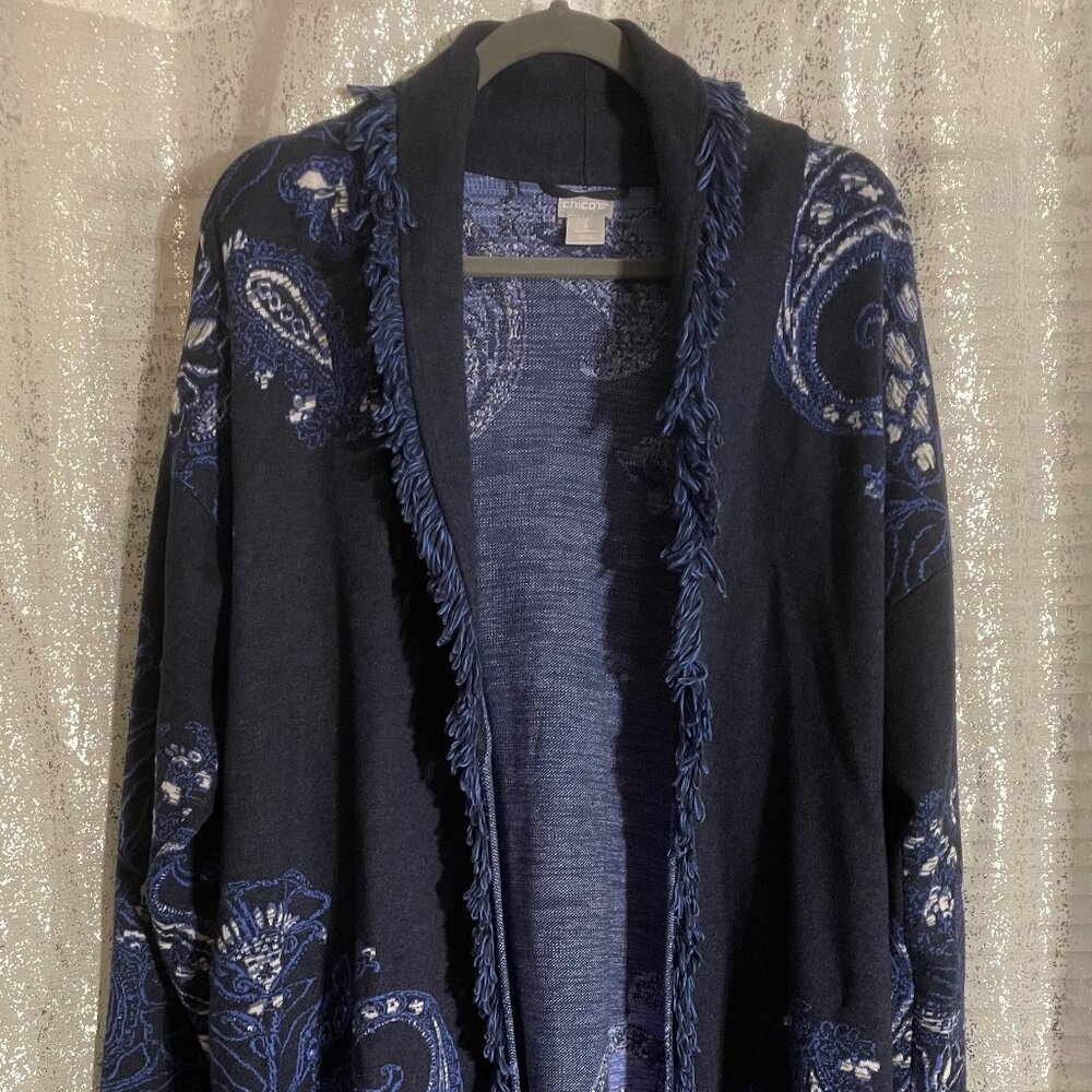 Chico’s Cardigan Size  XL. Chico's Size 3